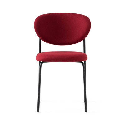 Cozy Upholstered Chair with Metal Frame