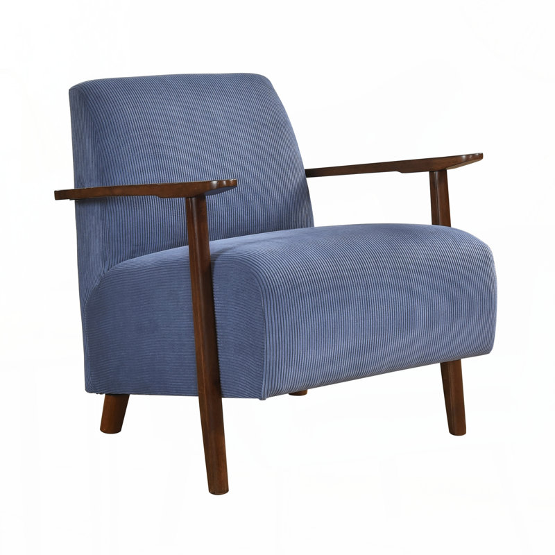 Fauteuil d'appoint 1 pièce Modern Design, Bleu