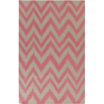 Clark Flatweave Wool Chevron Indoor Rug