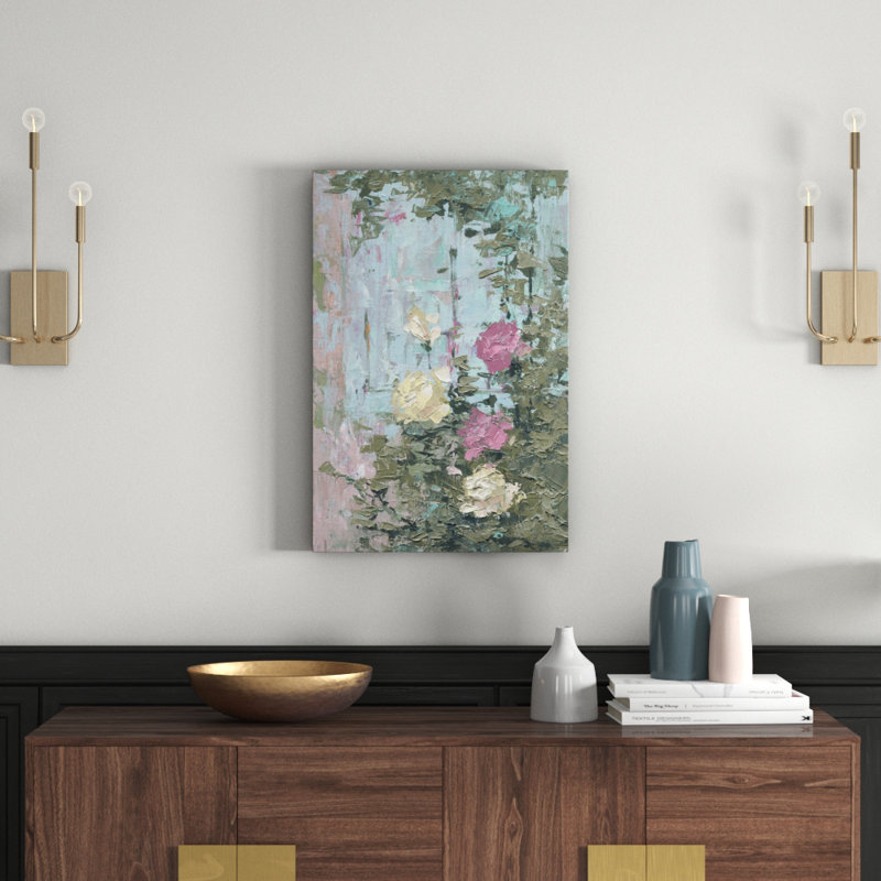 Secret Garden - Wrapped Canvas Painting, 76cm H x 51cm W x 3.81cm D