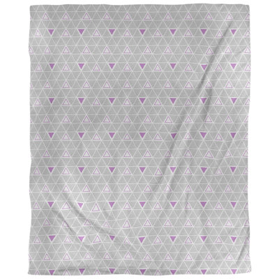 Tissu triangulaires décoratifs à la main