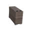 Ensemble de conversation en osier avec coussins Sunbrella pour 4 personnes Demarest-266186293