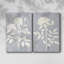 Toile tendue FLORAL Series DLxxxiv Premium Gallery - prête à être accrochée