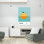Art contemporain abstrait minimaliste