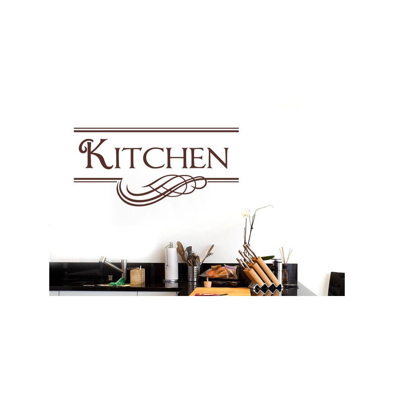 Wall Decal, Brown, Medium