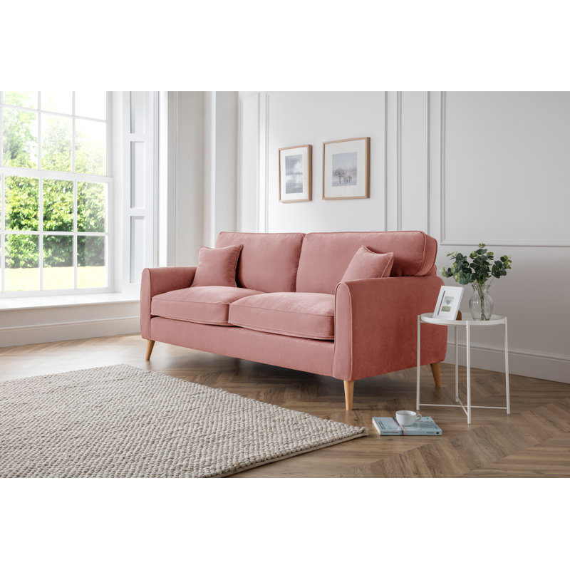Fontinella 3 Seater Sofa, Plum