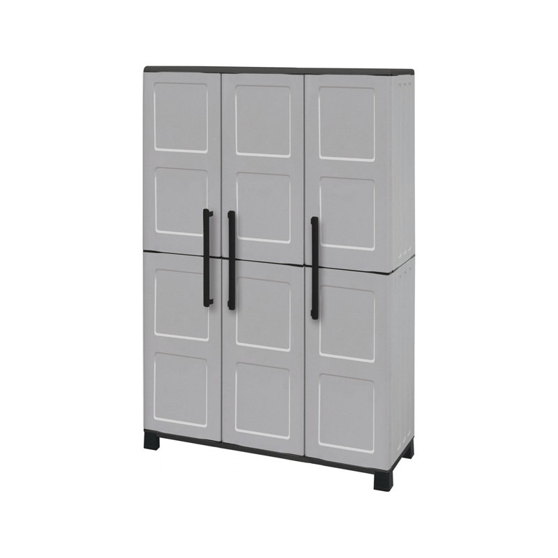 Plastic 3 - Door Rectangle Accent Cabinet