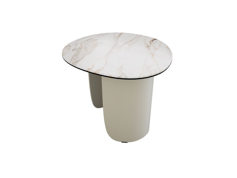 Tables basses Twins, Calacatta Paonazzo, Bronze mat