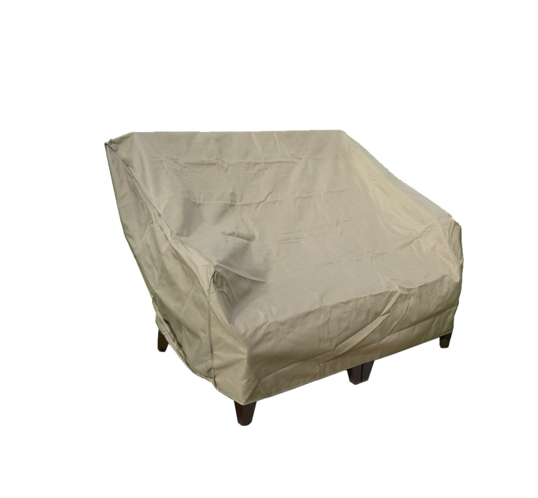 Premium Tight Weave Water Resistant Patio Sofa Cover Arlmont & Co. 