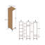 Berend 1 Door Manufactured Wood Wardrobe-652788472