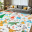 Tapis d'intérieur blanc lavable à la machine, idéal pour Noël, le Nouvel An et les fêtes d'hiver-355217028