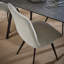 Shandon Dining Table with 4 Boucle Chairs Set