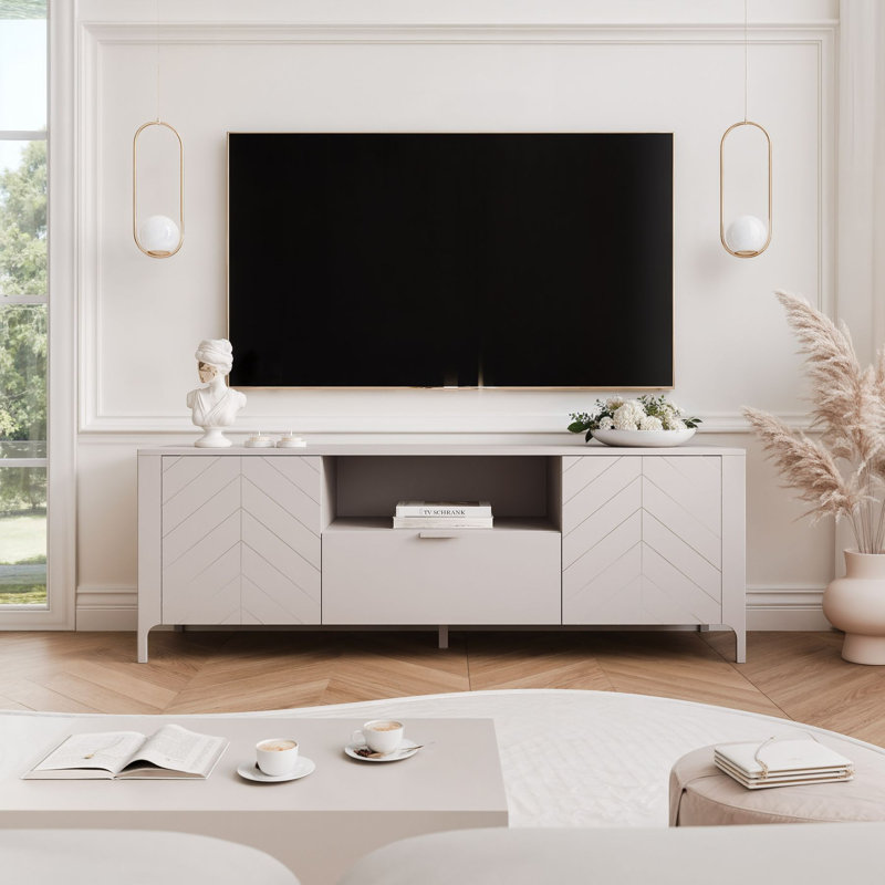 TV Stand for TVs up to 65", Cashmere