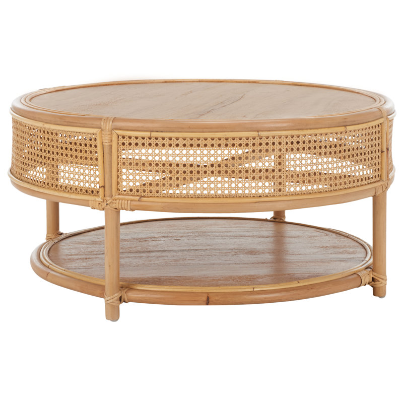 Rodanthe Solid Wood Top Single Coffee Table