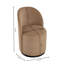 Fauteuil demi-tonneau en velours-532795859