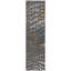 Tapis gris anthracite intérieur / extérieur lavable à la machine Chayden ACN988-109614205
