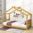 Gerhilde Twin Size House Platform Bed-1416325330