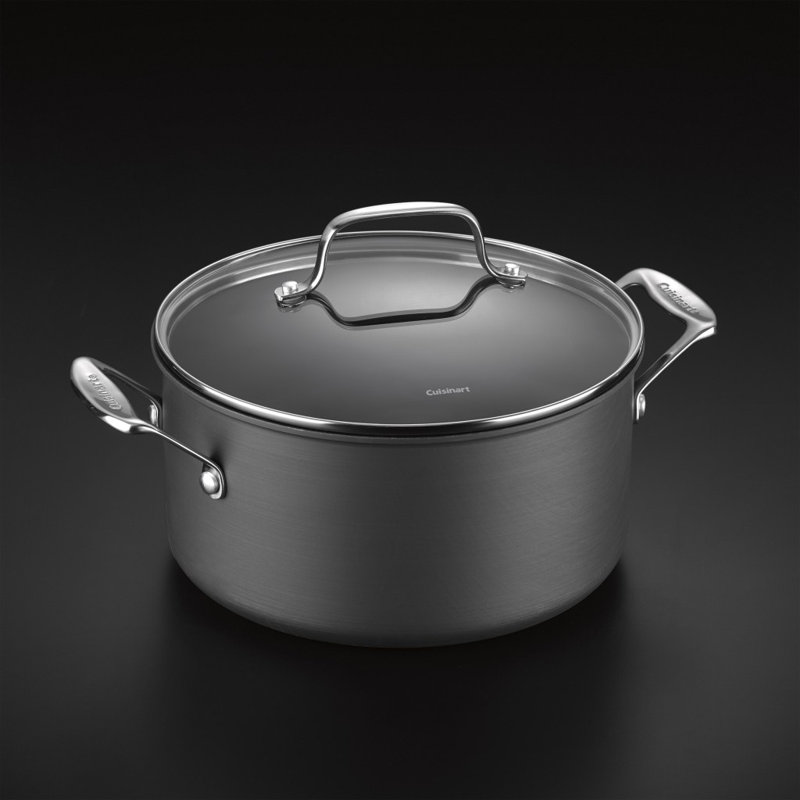 Cuisinart Chef's Classic 6 Quart Non-Stick Hard-Anodized Stockpot with Cover
