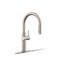 Kohler Crue Single Handle Pull Down Kitchen Faucet with Three-Function Pull Down Sprayer-1791643752