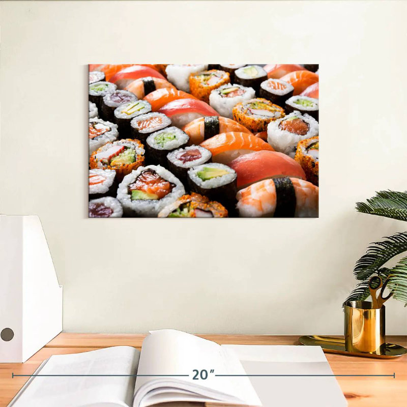 Ensemble à sushi Yarlin, H 8 po x l 12 po