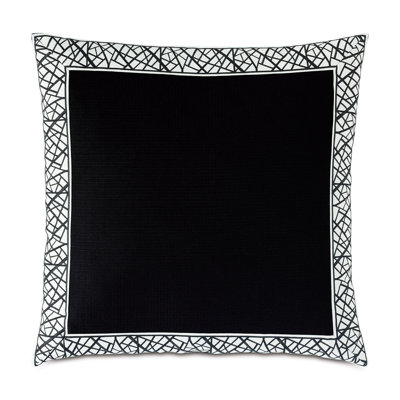 Maddox Appliqued Reversible Throw Pillow