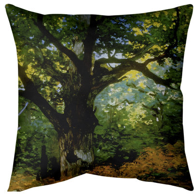 Claude Monet Throw Pillow