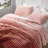 Avril Fluffy Ribbed Plush Comforter Set-103398313-101983312