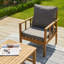 Daphne Wooden Garden Sofa Set - Natural-566069509