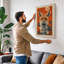 Fox Among Botanicals Boho - Wrapped Canvas-1830532473-1830532477
