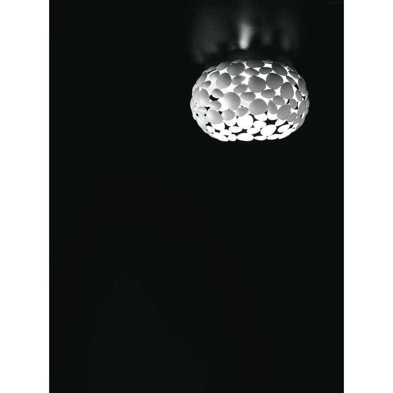 Flush Mount, White