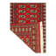 Niyomi Oriental Area Rug in Red
