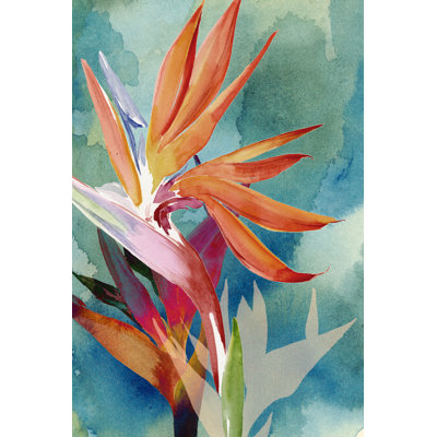 " Vivid Birds Of Paradise II " by Jennifer Paxton Parker