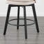 Tabouret de comptoir pivotant rembourré Mckenli-54327496-54327497