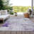 Braeain Purple Washable Indoor-Outdoor Rug - -1952503001