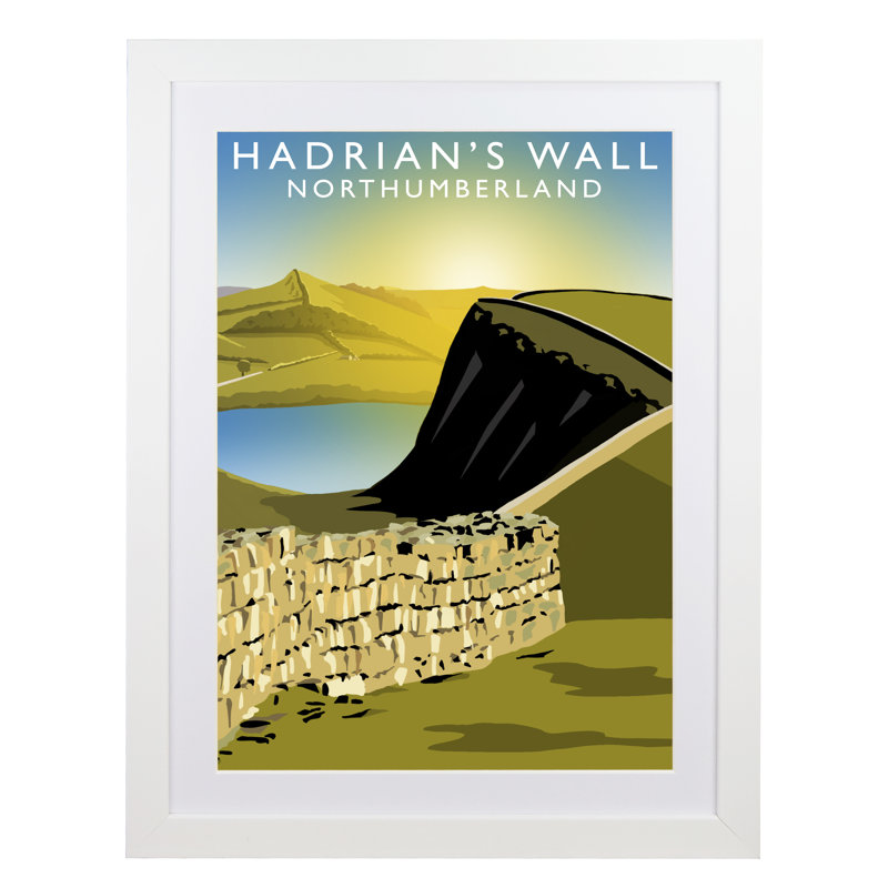 Richard O'Neil - Print, White Wood Frame, 54 cm H x 44 cm W x 2.2 cm D