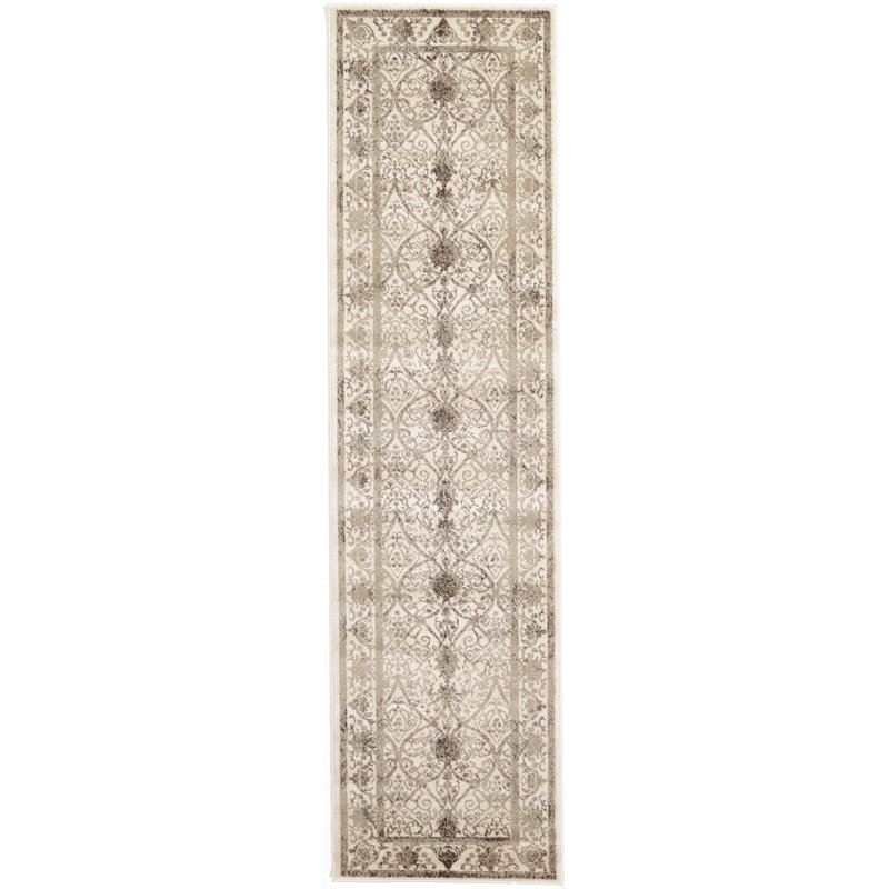 Tapis oriental beige / brun Ade
