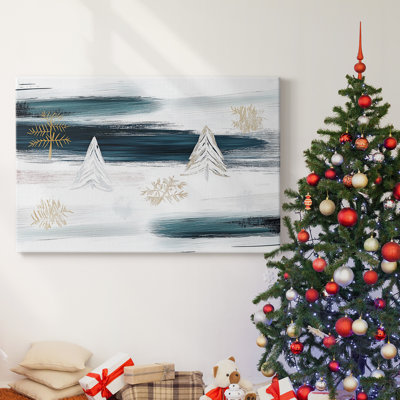 Christmas Holiday Arts - Toile tendue avec châssis