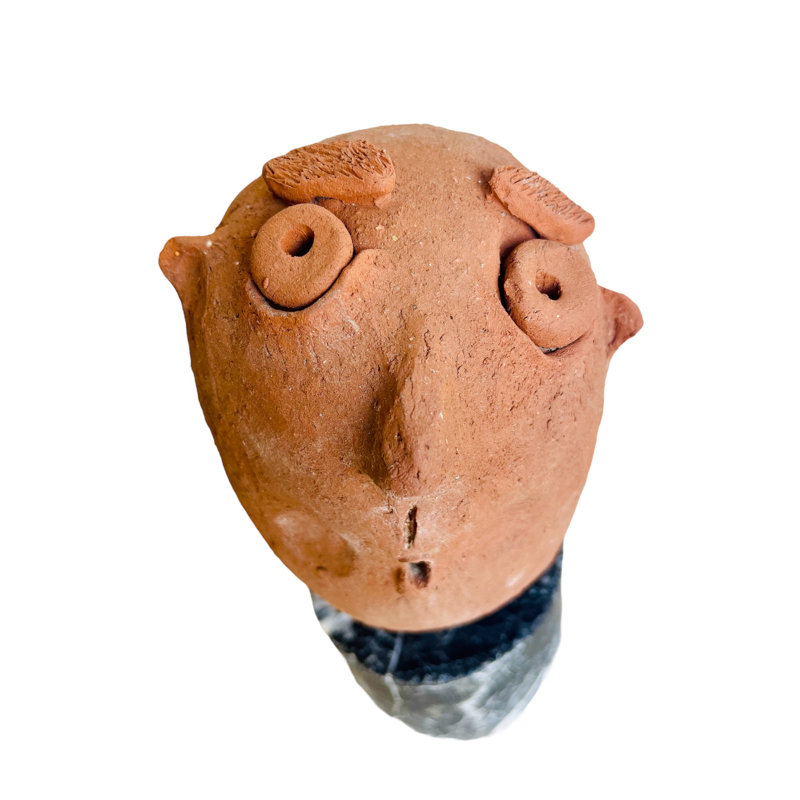 Sculpture en céramique unique en son genre