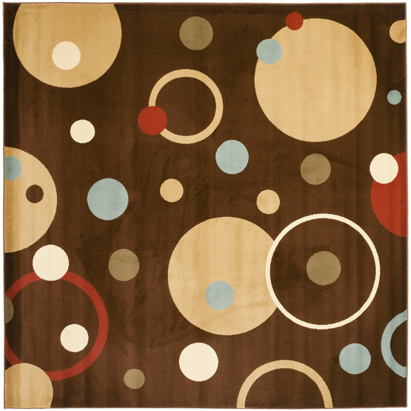 Charis Porcello Performance Geometric Rug, Square 7'