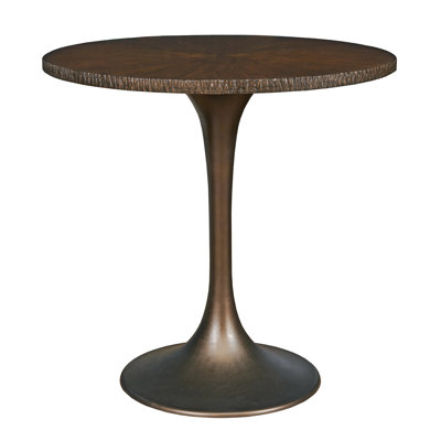 Table de pub avec plateau en bois