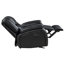 Fauteuil oscillant inclinable noir Elodie-106821997