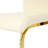 Johntavia odern Dining Chairs with Faux Leather Padded Seat Dining Living Room Chairs Upholstered Chair with gold Metal Legs Design for Kitchen, Living, Bedroom, Dining Room Side Chairs Set of 2-299488709-299488708-312219609
