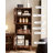 Luxury Style Walnut Wood Bar Cabinet