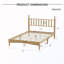 Lit plateforme double en bois avec tête de lit en forme de gourde-93569416-91879915