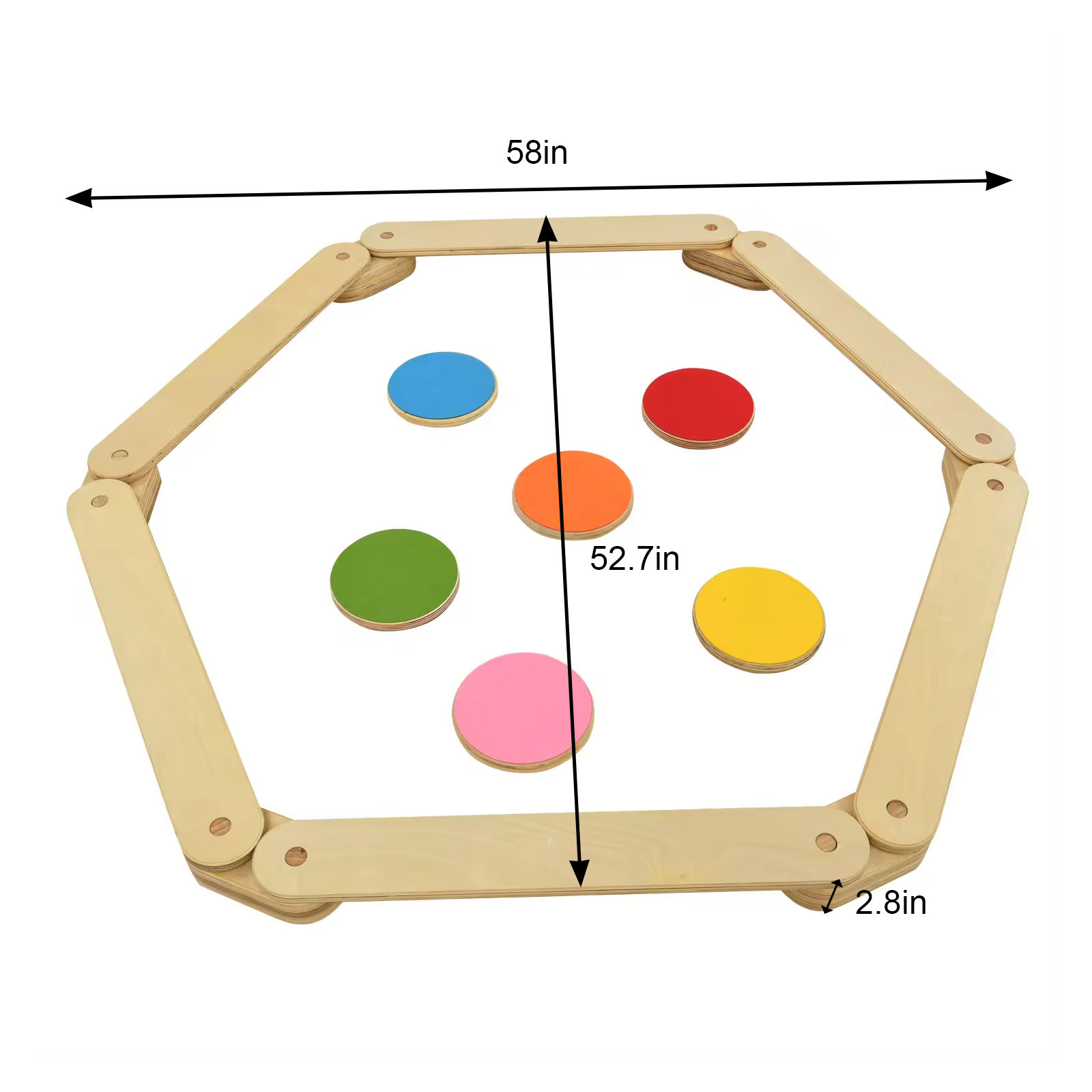 Majesty Stepping Stones Balance Beam