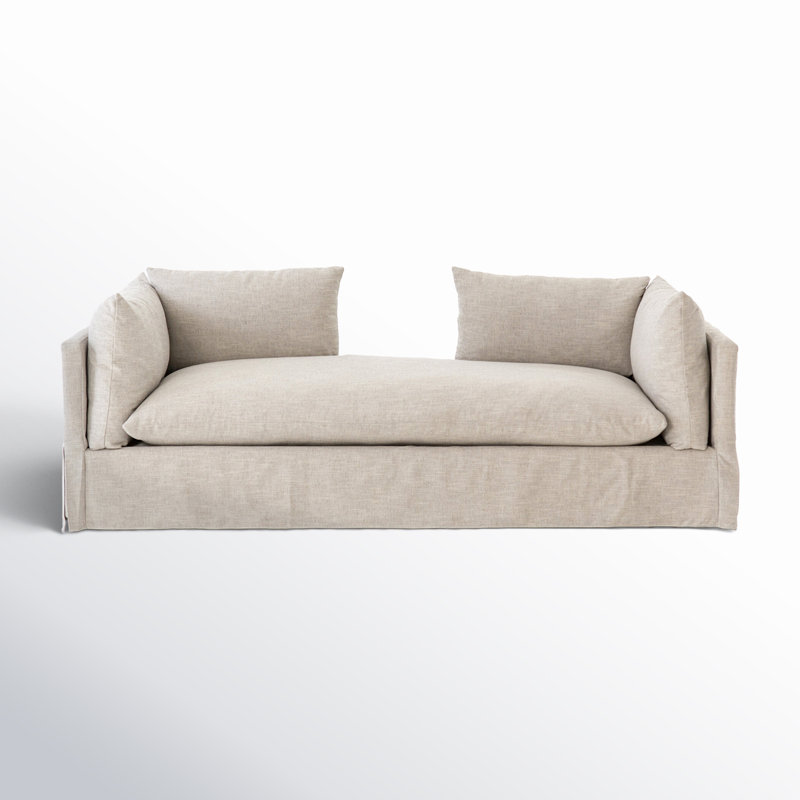 Reggio Two Arm Chaise Lounge, Valley Nimbus Linen Blend