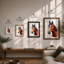 Noble Steed Modern - Framed Print-1359834810-1359834814