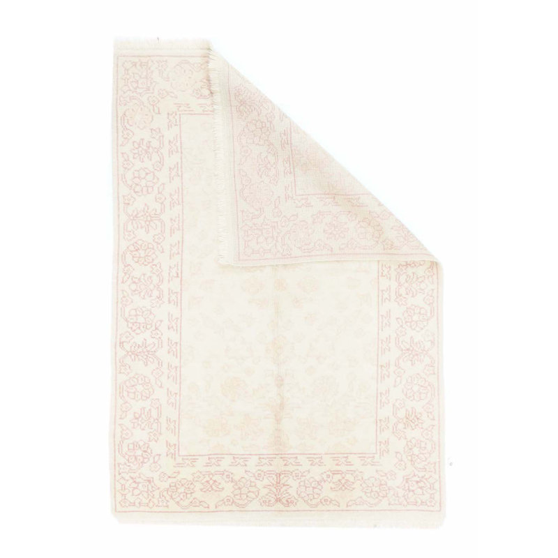 Wool Area Rug in Ivory