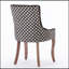 Chaise d'appoint avec velours épaissi et dossier haut pour une assise élégante et confortable-182416363