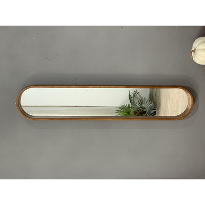 Miroir 9,5 x 2 x 47,2 po avec cadre ovale allongé